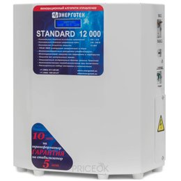 Стабилизатор напряжения Стабилизатор напряжения Energoteh Standard 12000