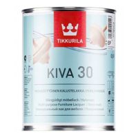 Фото Лак акрилатный Tikkurila Kiva 30 основа EP бесцвет